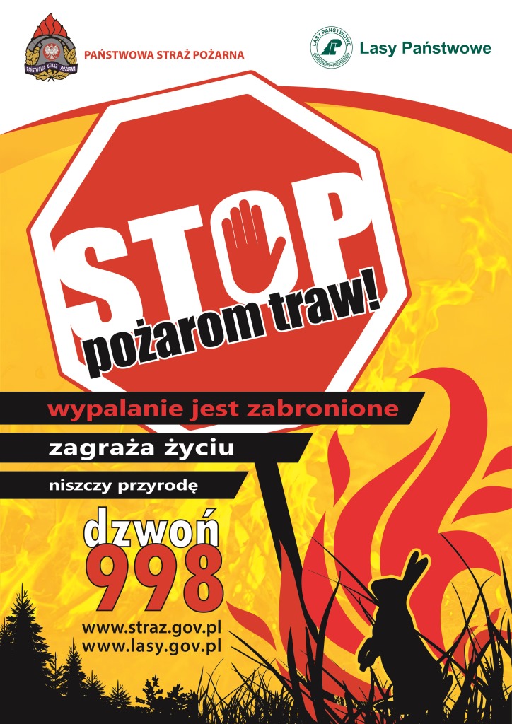 STOP POŻAROM TRAW !!!